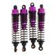 thumbnail image 2 of 4 amortiguadores hidráulicos ajustables para coche RC (2 delanteros + 2 traseros) para coche RC 1:10 Púrpura, 2 of 8