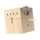 thumbnail image 2 of Casa de apareamiento para loros, casa para pájaros, accesorios para jaulas, caja de cría para pájaros, nido para pájaros dejado colgando, 2 of 9