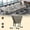 Gray, variant on 10 Pack Folding Conference Table,Conference Room Tables with Wheels, 47.2IN Modular Meeting Table, Flip Top Mobile Training Table for Offices and Schools