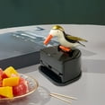 thumbnail image 5 of TaTaai 5Pcs Woodpecker Cute Little Bird Push-Type Automatic Toothpick Holder, Telescopic Toothpick Box for Home, Kitchen Decoration, 5 of 5
