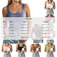 thumbnail image 3 of Women Undershirt Baeitkot Women's Fashion Solid Color Round Neck Built-In Chest Pad No Sleeve Sports Top, 3 of 7