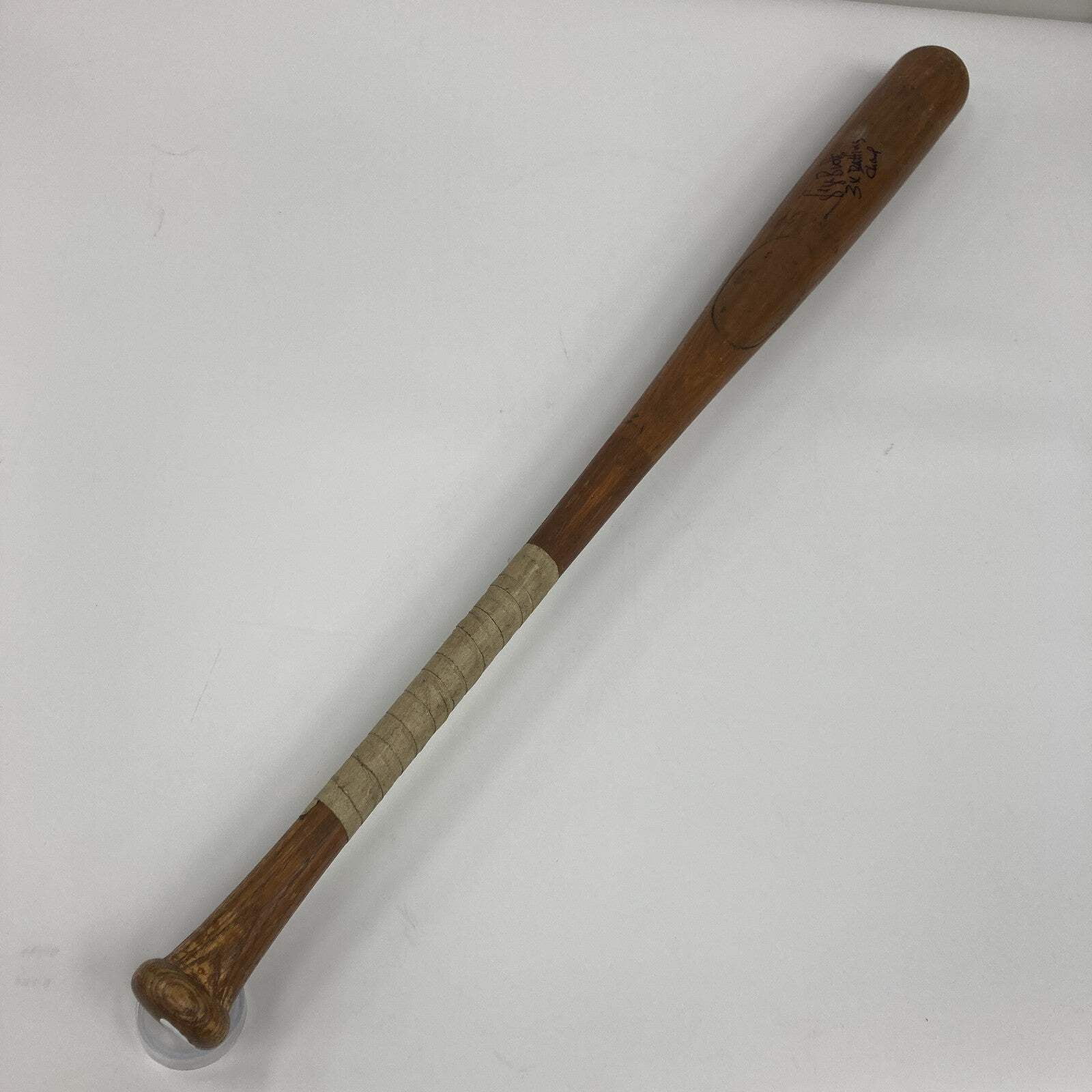 George Brett 3x Bating Champ Signed Vintage 1970's Baseball Bat JSA COA