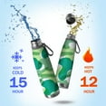 thumbnail image 2 of Camouflage 29oz Stainless Steel Insulated Thermos with Tea Filter, 360° Printed Travel Bottle, Leakproof BPA-Free Flask with Anti-Slip Base, 304 Inner & 201 Outer, Vacuum Cup, 2 of 6