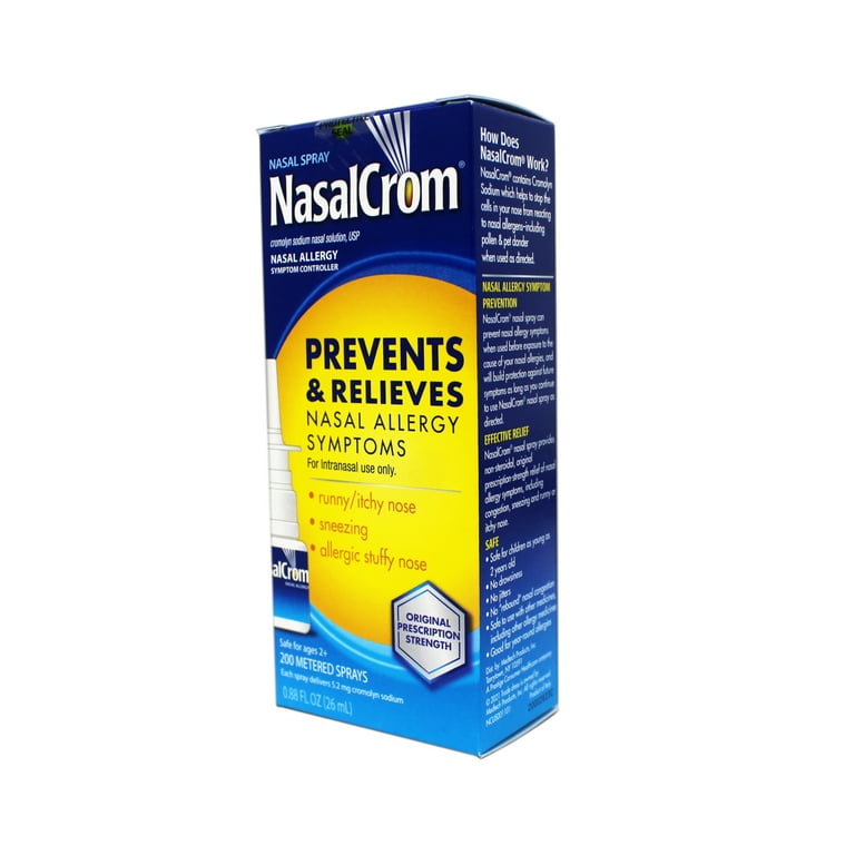 NasalCrom Nasal Spray Allergy Symptom Controller, 200 Metered