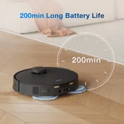 ECOVACS DEEBOT T30S Care Robot Vacuum & Mop - 11000Pa, ZeroTangle, TruEdge Mopping, Self-Emptying, Auto-Mop Lifting
