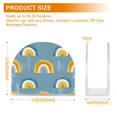 thumbnail image 4 of Yayeee Napkin Holder for Table Kitchen Paper Tissue Organization, Light Blue Rainbow, 4 of 8
