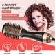 thumbnail image 2 of Cepillo secador Beautimeter, cepillo de aire caliente, secador y moldeador de cabello en un solo paso, moldeador de cabello iónico negativo 4 en 1 con barril ovalado para cabello liso y sin frizz, neg, 2 of 5