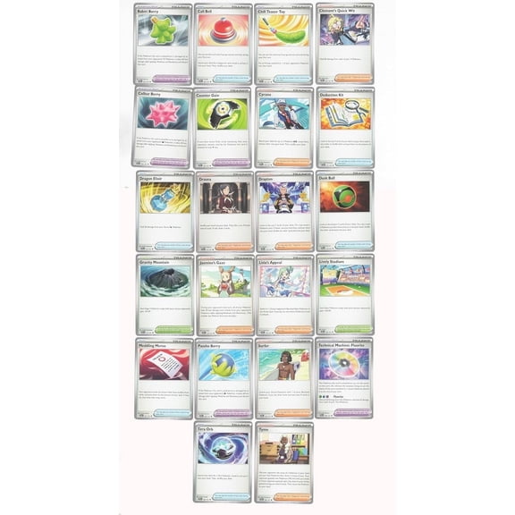 Pokemon Surging Sparks – Complete Trainer Card Set – x22 Card Lot