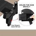 thumbnail image 5 of Tactical Adjustable Concealed Gun Holster Under Mattress Bed Car Seat with Flashlight Loop Storage Magazine Pouch Mag Holder, 5 of 5