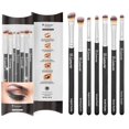 thumbnail image 1 of Juego de brochas de maquillaje para ojos, 7 brochas sintéticas suaves, para mezclar sombra de ojos, delineador de ojos, pliegues de cejas, larga duración, aplicar un mejor maquillaje de aspecto impeca, 1 of 5
