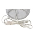 thumbnail image 3 of Elegant Designs Textured Glass Table Lamp&amp;#44; Gray, 3 of 5
