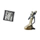 thumbnail image 5 of Reloj despertador digital de pared con pantalla de 8,6 pulgadas, función de repetición de alarma, estatua de mujer, figura tribal africana, adorno de, 5 of 8