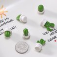 thumbnail image 4 of 4PCS/Set Mignon Succulent Plante Aimant Bouton Cactus Réfrigérateur Message Autocollant Aimant Autocollant, 4 of 9