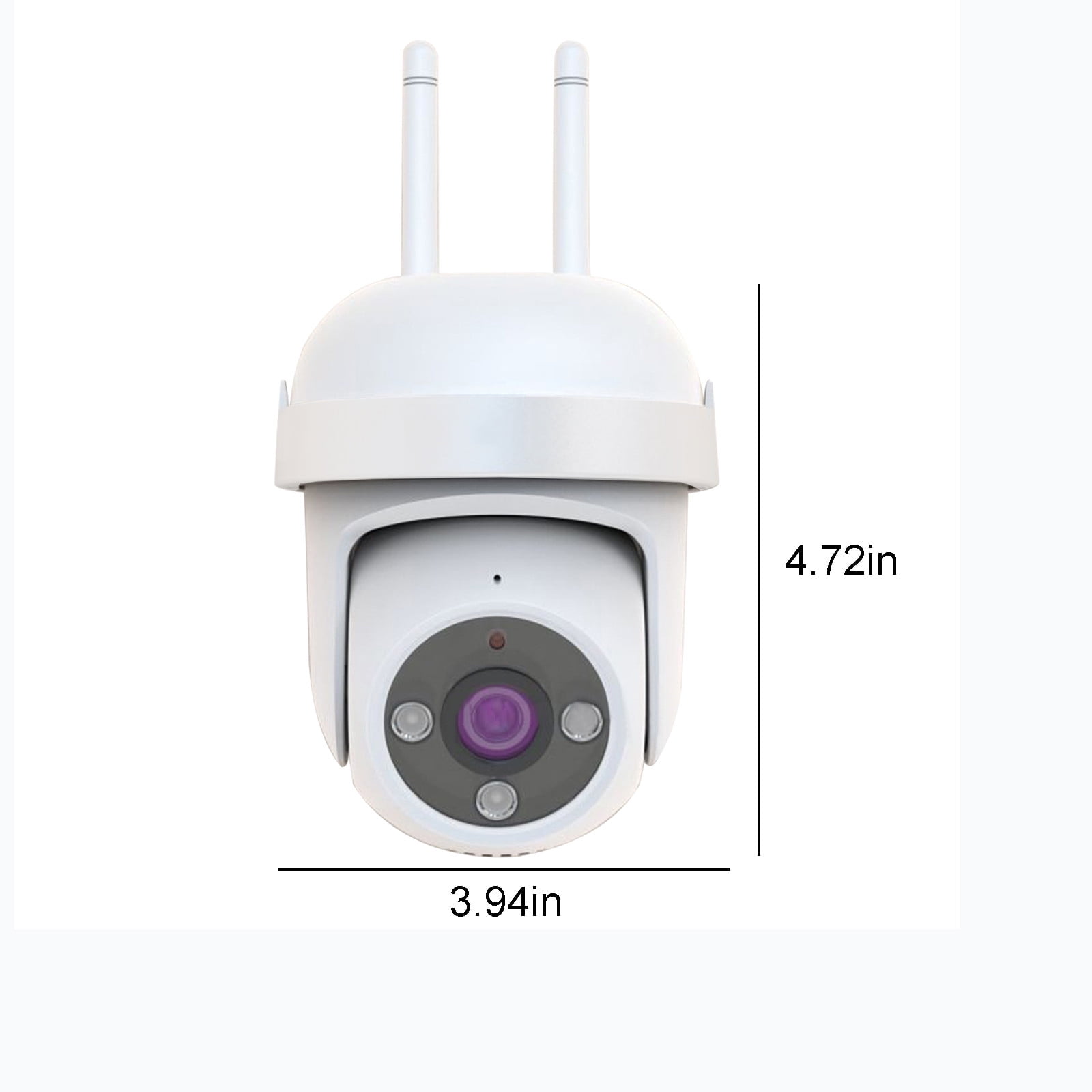 lulshou Cameras for Home Security, Wireless WiFi Indoor And Outdoor IP66 Ball Machine HD Night Vision Dome Cameras Smart Remote Control Monitor Move Tracking Two-way Conversation Indoor Camera