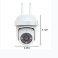 thumbnail image 3 of Cámaras domo con visión nocturna HD, control remoto inteligente, seguimiento de movimiento, conversación bidireccional, IP66, inalámbricas, para interiores y exteriores., 3 of 9