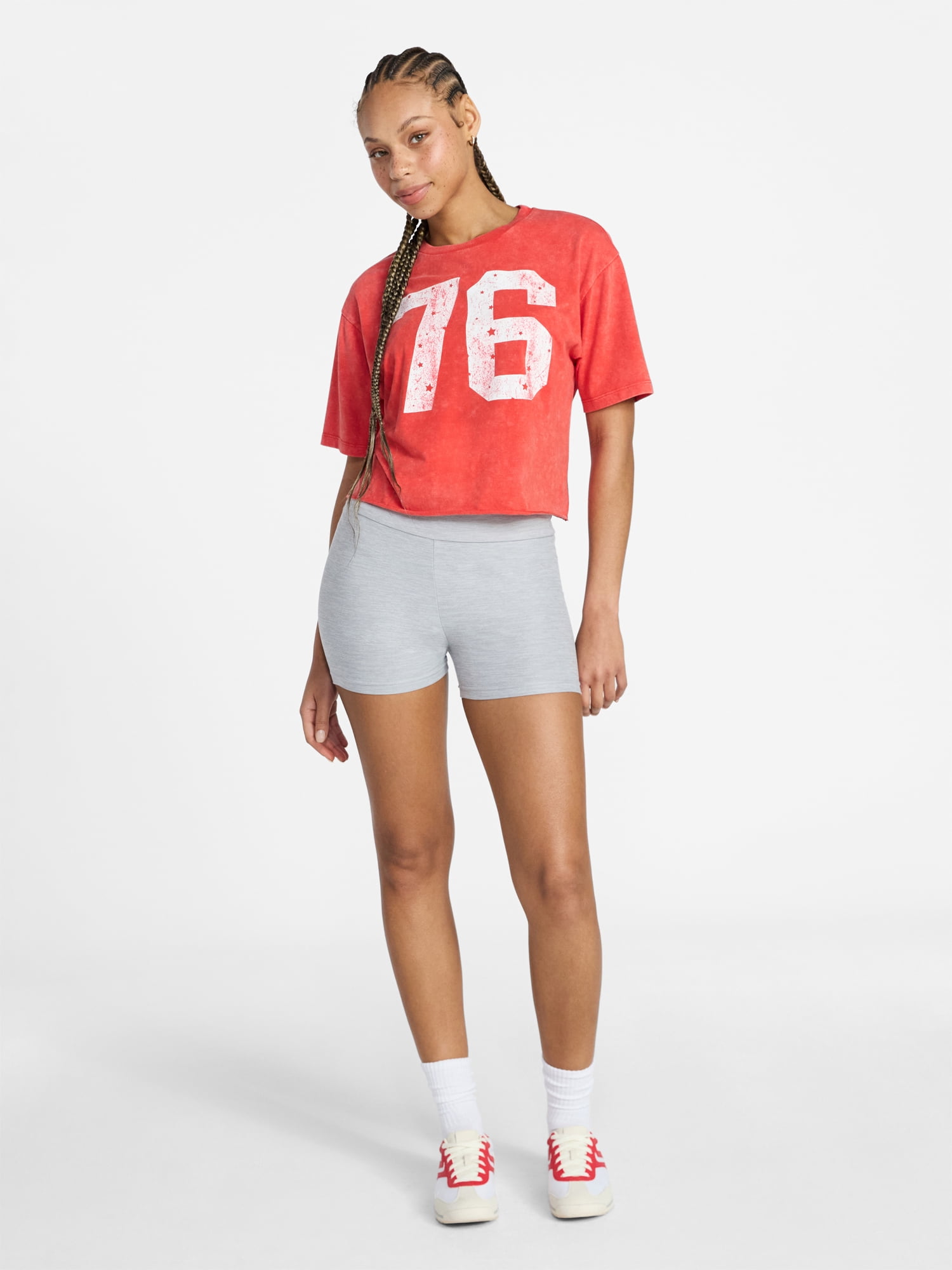 No Boundaries Shorty Shorts, 3'' Inseam, Women's XXS/XS-XXL/1X