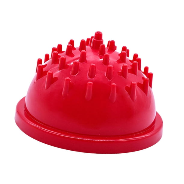 Escalón para niños, de obstáculos, equipo de Fitness, juguete de entrenamiento de equilibrio antideslizante, piedra para cruzar el río para rojo