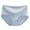 Blue, variant on Xmarks Women's High Waisted Cotton Underwear Soft Breathable Panties Stretch Briefs 4 Pack