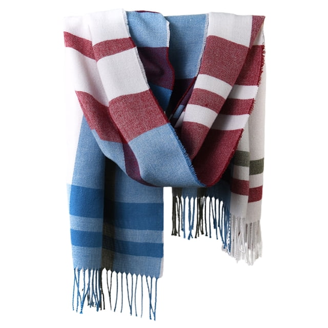 Bufanda de invierno, bufandas cálidas, accesorios para clima frío, bufandas con flecos