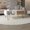 Multi#3, variant on Wooden Coffee Tables, Shawnee Coffee Table With Open Storage Shelf, Living Room Center Table, Black/ Natural Oak, Multi Coffee Tables,Particle Board Round Coffee Tables