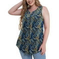 thumbnail image 3 of a.Jesdani Womens Plus Size Tunic Tank Tops Sleeveless Casual Blouses m-4x, 3 of 8