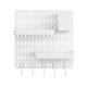thumbnail image 2 of Estante de almacenamiento para colgar en la pared con tablero de agujeros para deportes electrónicos, estante de almacenamiento decorativo a juego para escritorio de computadora, estante de, 2 of 2