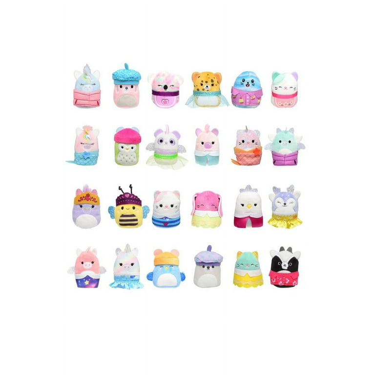 Squishville - Pack 6 Mini peluches Squishmallows Honour Squad 5 cm