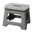 thumbnail image 2 of Folding Step Stool Plastic Heavy Duty Portable Non-Slip Stool for Kids Adults | Collapsible Step Stool with Handle for Home Kitchen Camping Outdoor Use | Compact Storage Support for High Shelves, 2 of 6