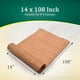 thumbnail image 2 of Juego de 3 tapetes de mesa FIBEUSION de arpillera, 14 x 108 cm, color natural, 2 of 8