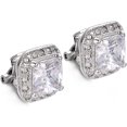 thumbnail image 3 of Rhinestone Crystal Invisible Clip On Earrings For Winter Wedding Simple Non Pierced Clip on Earrings Gift Christmas, 3 of 6