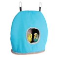 thumbnail image 1 of Parrot Snuggle Tent Warm Nest Hammock Tent Small Pet Winter Bed House with 2 Metal Hooks for Parakeet Mini-Macaw Gerbil L, 1 of 4