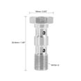 thumbnail image 2 of Stainless Steel M10x1.0 Metric Thread Double Banjo Bolt Brake Fitting Adapter for Motorcycle Car, 2 of 5