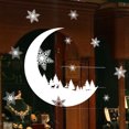 thumbnail image 3 of YOHAVEN Christmas Snow Wall Stickers Bedroom Wall Decor PVC Holiday Wallpaper Window Decals for Seasonal Winter Decoration DIY Snowflake Wall Hanging Indoor Outdoor Festive Party Accent, 3 of 9