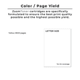 thumbnail image 2 of Zoomtoner Compatible with HP M0H56AA Ink / Inkjet Cartridge - Regular Yield - Yellow, 2 of 4