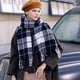 thumbnail image 5 of Bufanda para mujer - Bufandas de otoño invierno para mujer, chal largo, 5 of 5