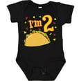 thumbnail image 3 of Inktastic Im Two- taco birthday party Boys or Girls Baby Bodysuit, 3 of 5