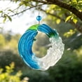thumbnail image 3 of Homesteed Ocean Hanging Wind Chime Resin Coastal Suncatcher Light Catching Window Garden Patio Outdoor Decor 5 Inch, 3 of 4