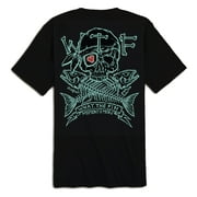 WTF - What The Fin? Short-Sleeve "Feels Good" Soft Cotton T-Shirt - Jolly Fin Pirate