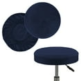 thumbnail image 2 of stanreset 1/2/3 2X Stool Cover Bar Supplies Dustproof Handily Install Party Accessories Multipurpose Exquisite Extendable Gear Navy-blue M 1 Pc, 2 of 6