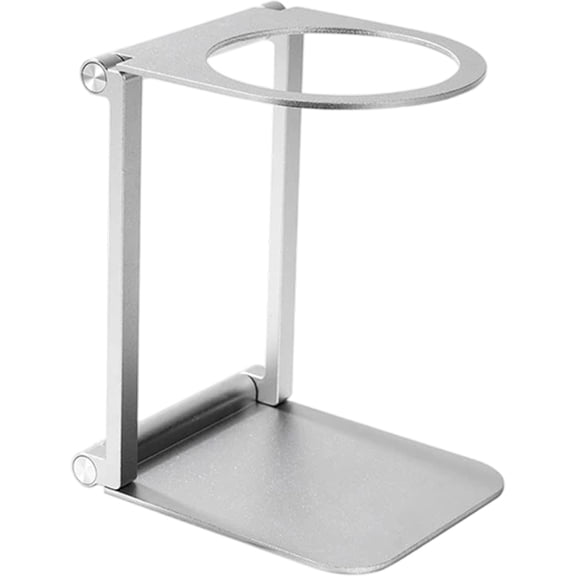 Yvsxxv Coffee Maker Stand, Foldable Coffee Drip Holder Espresso Machine Stand, Aluminum Alloy Pour Over Coffee Dripper Stand for Office Home Camping