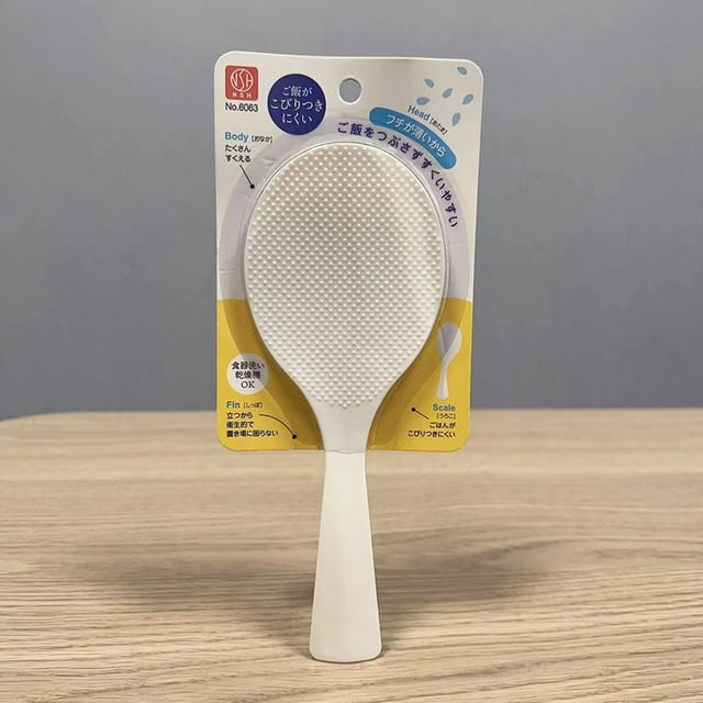 Wholesale Pack of 240: Japanese-Inspired White PP Rice Serving Spoon with Non-Stick Surface, Transparent Design, and Versatile Use for Home & Commercial Kitchens – Export-Quality, Stylish, and
