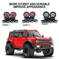 thumbnail image 4 of serony RCGOFOLLOW Aluminum Alloy Shock-proof Metal Wheel Rims Rc Metal Wheel Rims For 1/24 Rc Metal Wheel Rims Axial SCX24 Titanium, 4 of 6