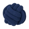 thumbnail image 1 of Almohada de bola anudada tejida a mano, rollo de lana de cordero, almohada para sofá, cojín esférico redondo para sala de estar, respaldo para mesita de noche, 1 of 6