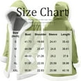 thumbnail image 3 of Unisex Casual Plush Collar Hooded Jacket - Fashionable Long Sleeve Solid Color Outerwear (Dark Green, L), 3 of 5