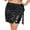 Black, variant on Sparkle Skirts for Women Belly Dance Sequin Carnival Skirt with Tassel Lightweight Boho Mini Skirt Black Free Size