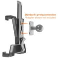 thumbnail image 2 of iBOLT TabDock Tablet Holder Bulk Replacement Part- Fits 7 to 10 inch Tablets and All Industry Standard 4 Prong adapters, 2 of 5
