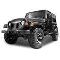 thumbnail image 3 of Ikon Motorsports Grille - Fits Jeep Wrangler JK JKU TJ Front Bumper Hood Grille, 3 of 6