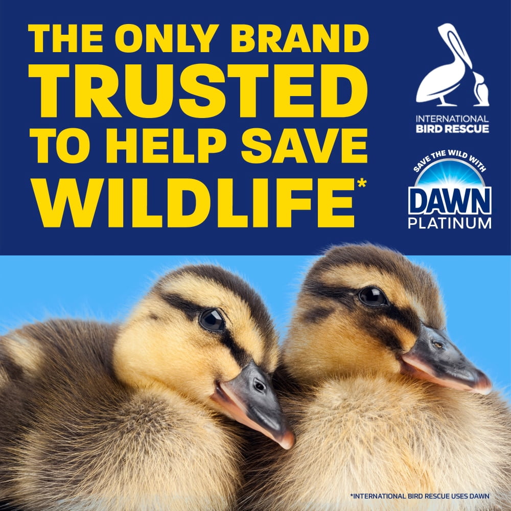 Dawn Platinum Wild Jasmine Scent EZ-Squeeze Liquid Dish Soap 24.3 fl oz - 3 count