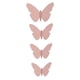 thumbnail image 3 of Mariposas 3D Pared Better Place Rose Gold 12 10 9 7Cm, 3 of 3