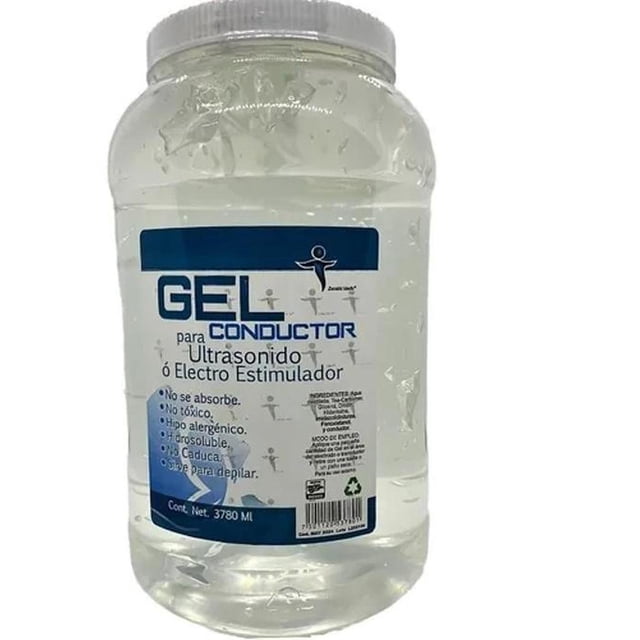 Gel Conductor Facial y Corporal Zenskki 3780 Ml No Mancha